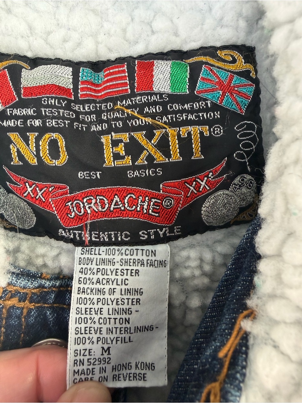 RARE vintage 1990’s Jordache jacket - Picture 14 of 16